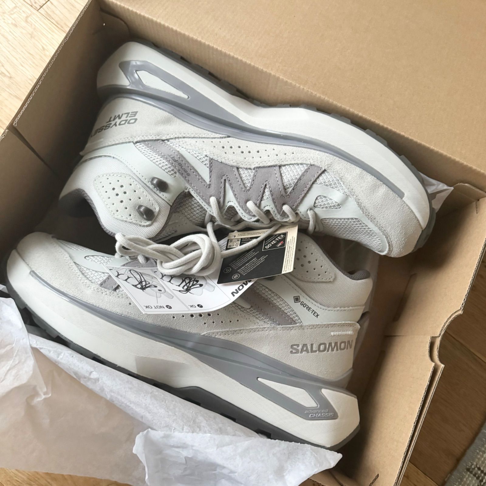 ☆新品☆SALOMON ADVANCED ODYSSEY ELMT MID 28cm 希少サイズ サロモン 