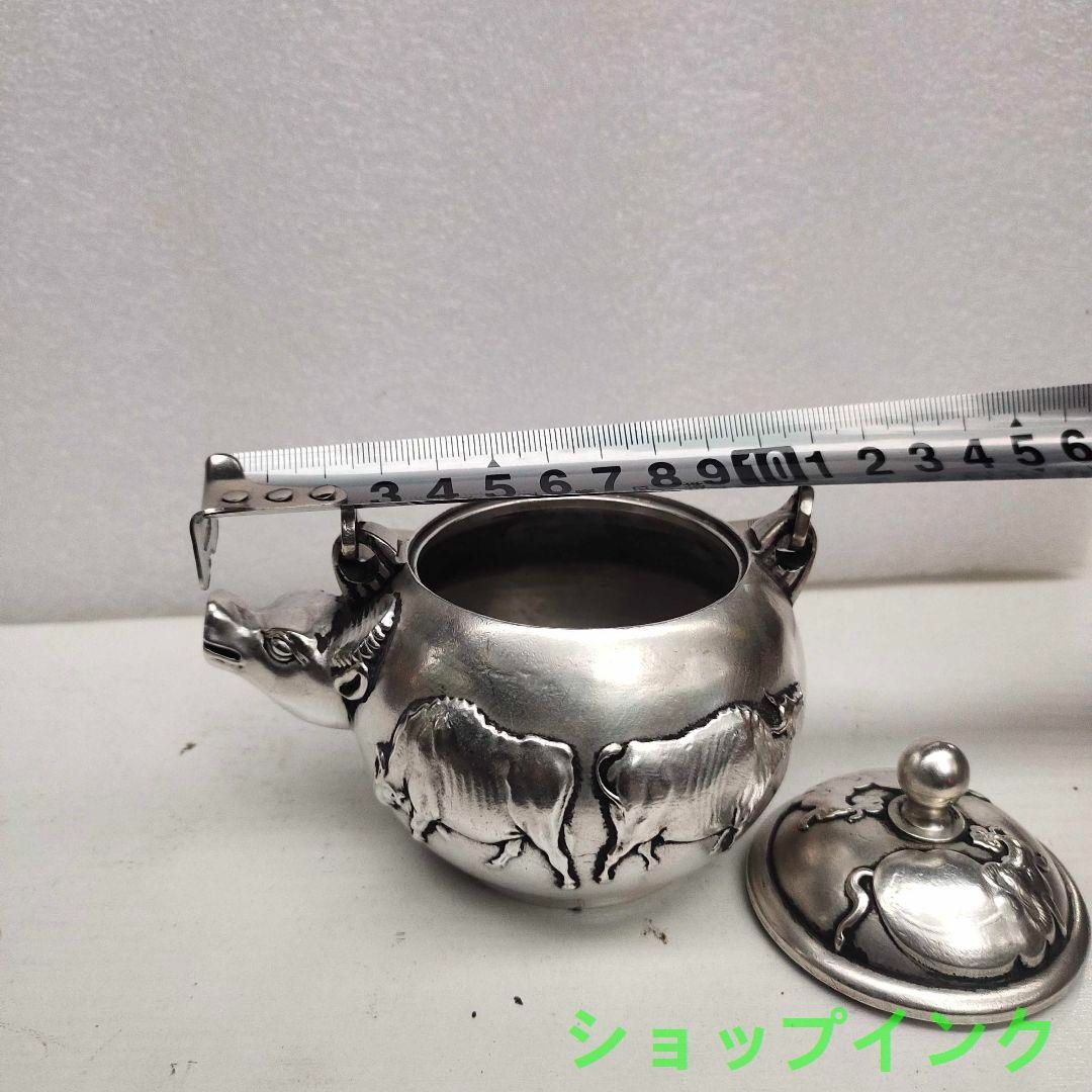 牛レリーフ 急須  徳利  茶道具   現代工芸品 美術品 置物 牛レリーフ 急須 徳利 茶道具 現代工芸品 美術品 置物 - メルカリ