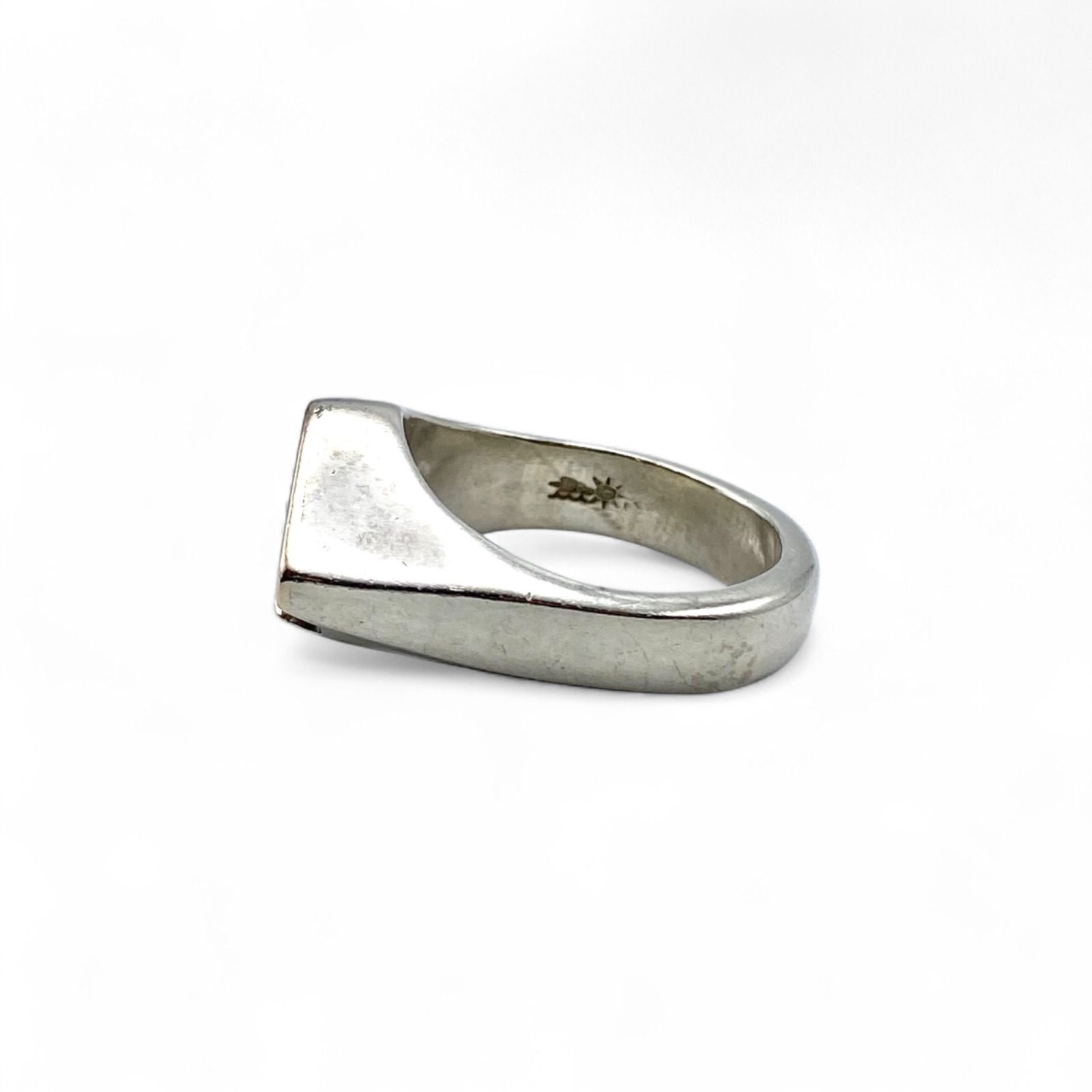 抜群の重厚感】シンプル Silver 925 刻印 00s Vintage Ring シルバー 