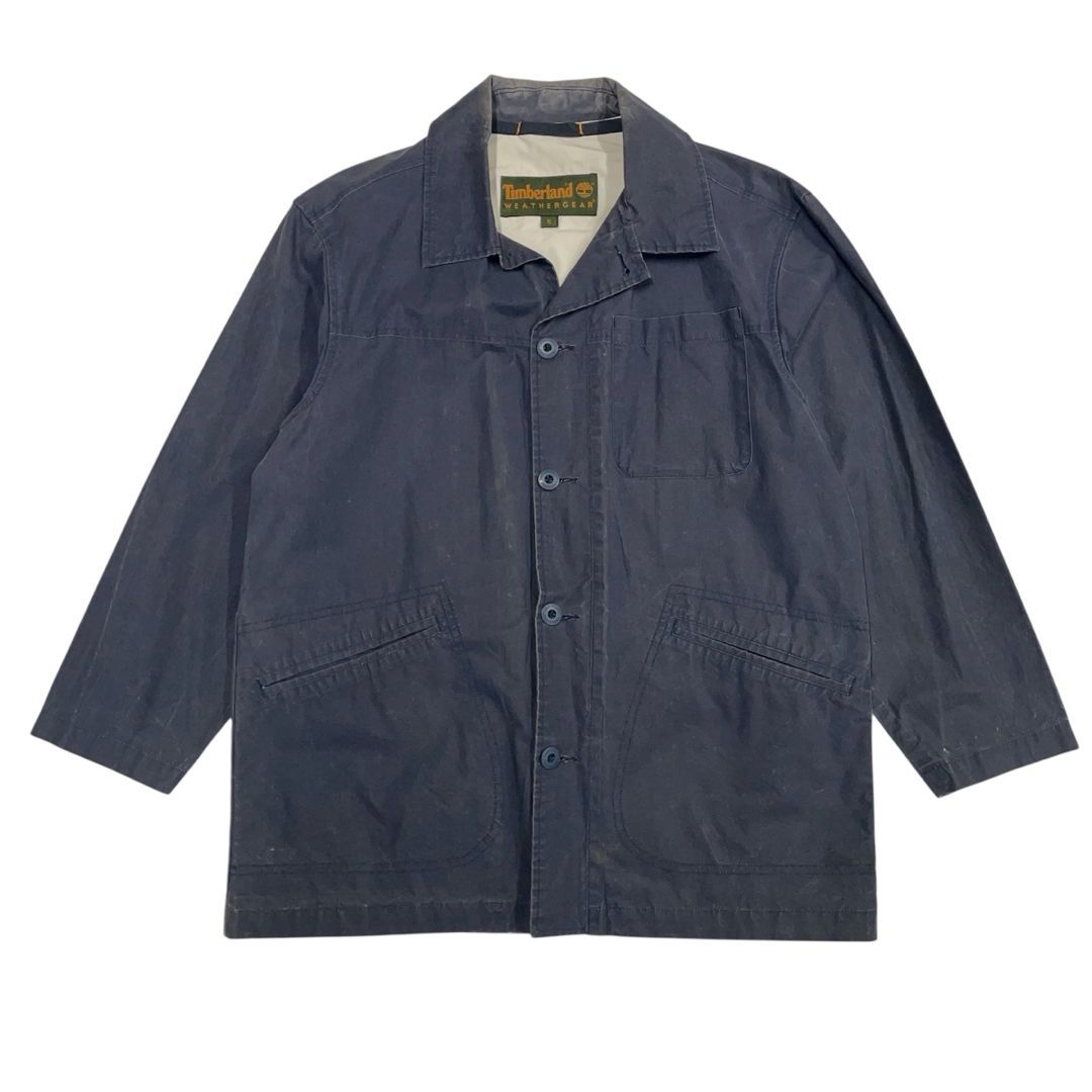 Timberland ネイビー ジャケット Timberland / ティンバーランド ワークジャケット ネイビー S - メルカリ