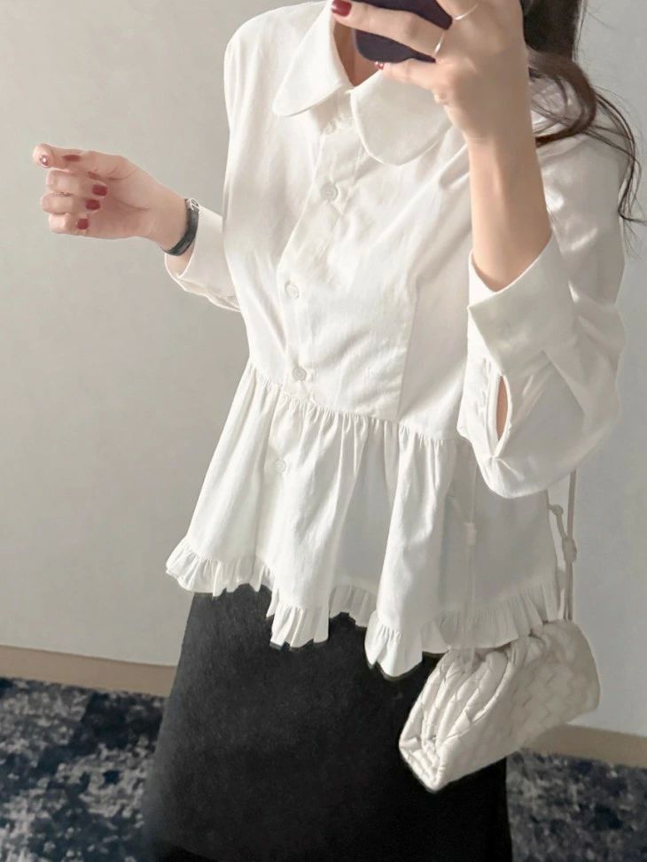 無地 長袖