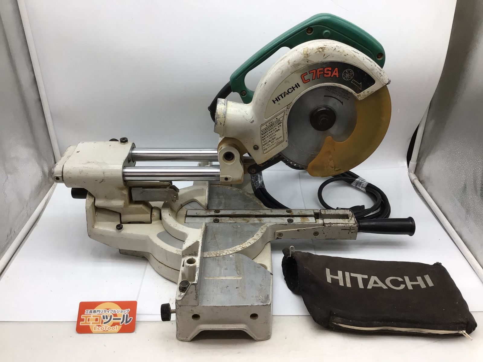 品 HITACHI 日立工機 190mm 卓上スライド 丸のこ C7FSA ITCLN8QIOUKU エコツール知立店 M02