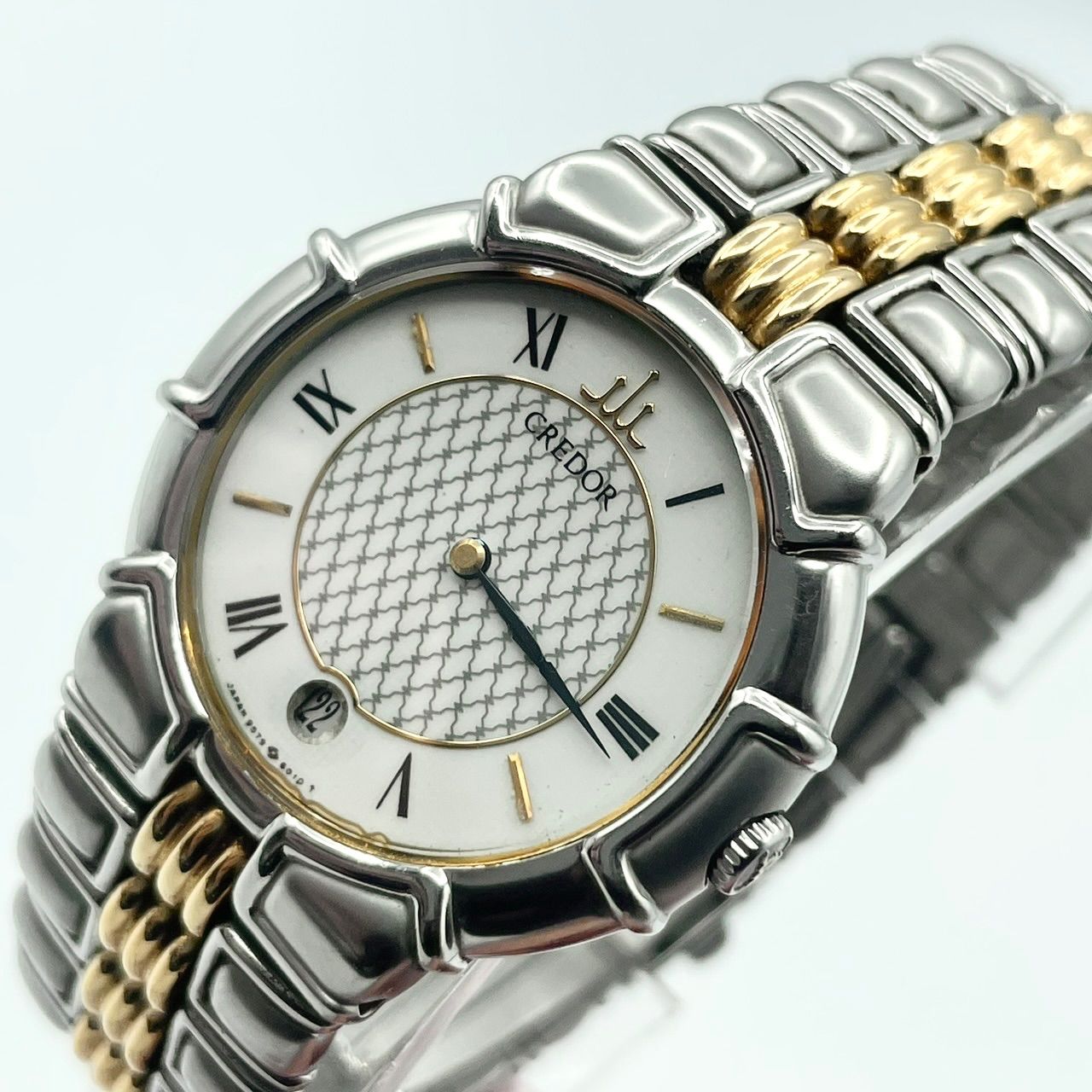 SEIKO】セイコー クレドール エントラータ コンビ 9579-6000 メンズ 