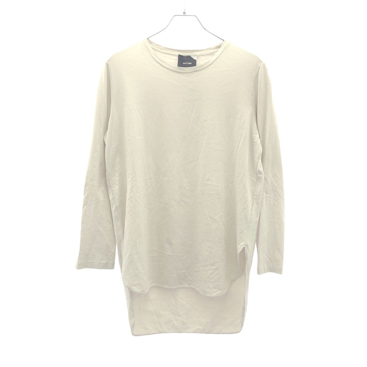 ATON エイトン 21SS SUVIN 60/2 LONG SLEEVE ROUND-HEM T-SHIRT