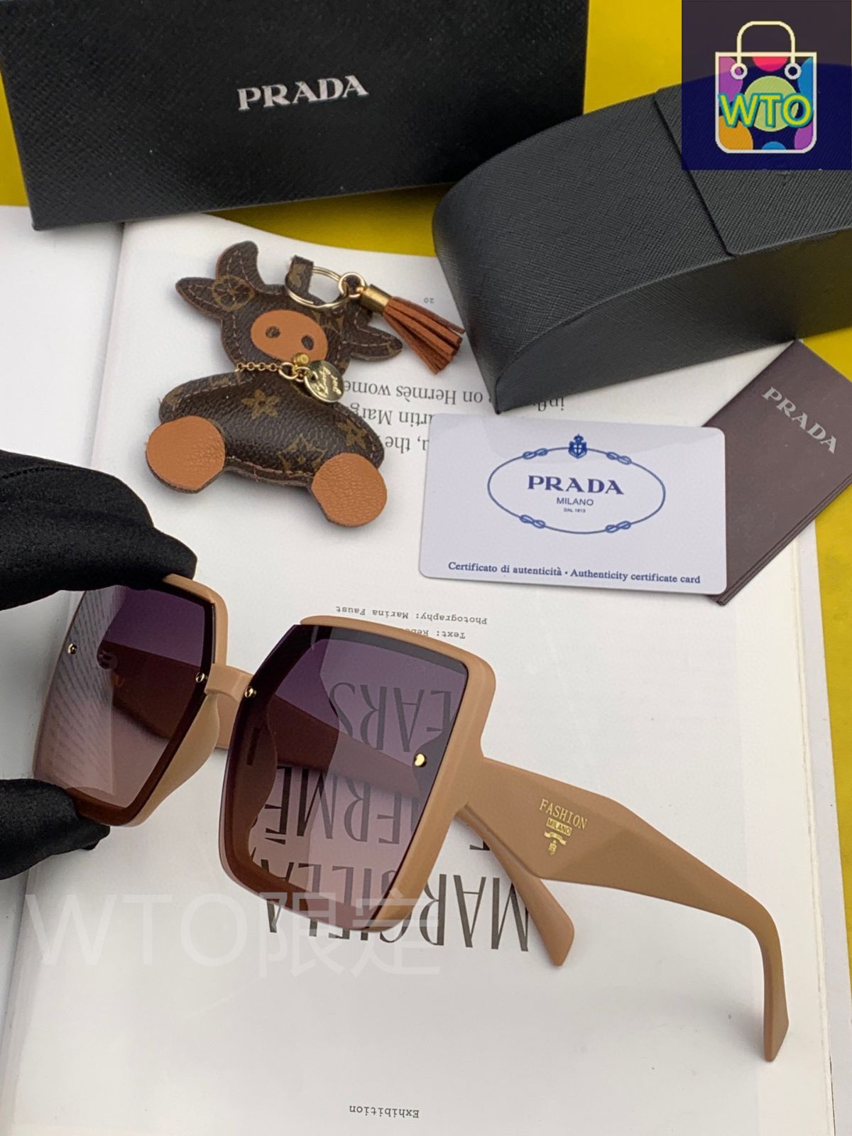 TR 偏光シリーズ、Prada】今日限定特価！プラダ 大フレーム