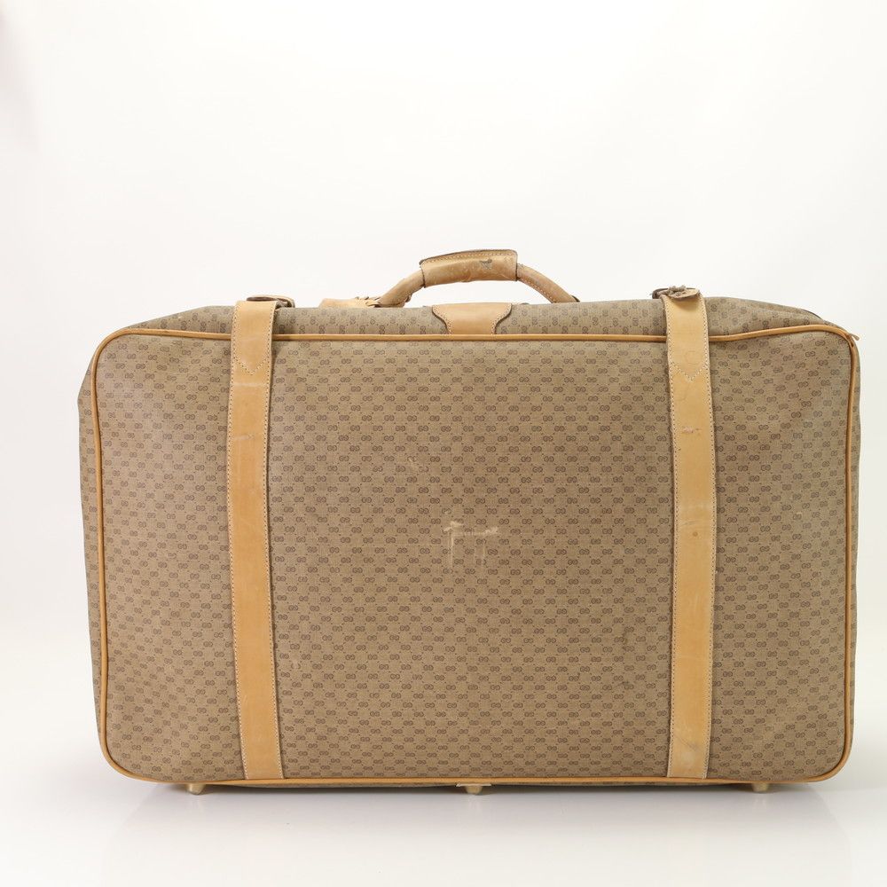 グッチ マイクロGG オールド 010 39 523 70 レザー ボストン バッグ