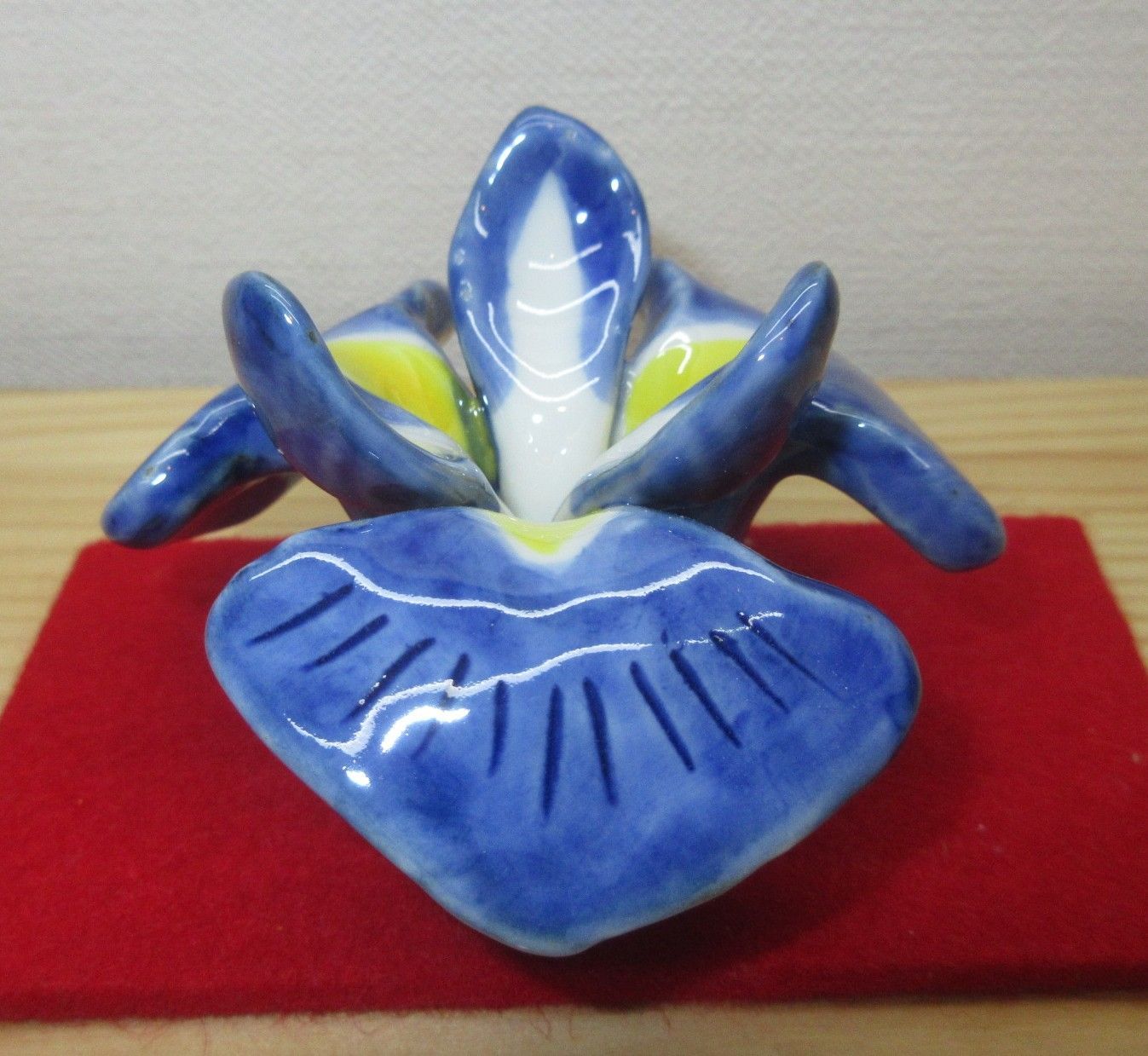 送料込【逢絢亭・新品】茶道具 蓋置 京焼 三ツ兎蓋置 平安昭阿弥 共箱入り 逢絢亭・新品】茶道具 蓋置 京焼 杜若の形 平安昭阿弥 高野昭