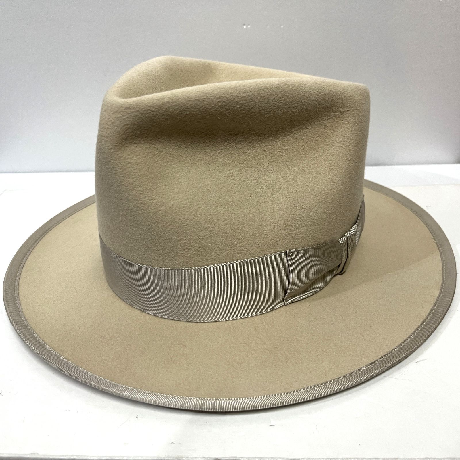ファットハッター　ハット　グレー　7 1/2　ラビットファー THE FAT HATTER｜ザファットハッター LIMITED PLAYERS 中折れ