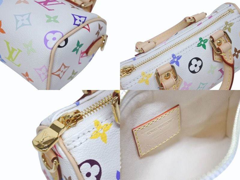 新品未使用 LOUIS VUITTON ルイヴィトン ナノ スピーディ ハンドバッグ 