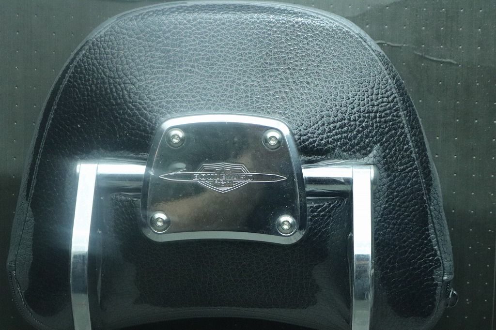 スズキ ブルバードC109R 純正 バックレスト USスズキ ビレットタンデムバックレスト 大パッド 990A0-75059 メッキステー 廃版