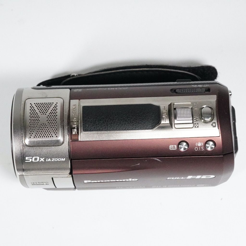Panasonic パナソニック HC-V620M 最高 ブラウン 動作OK 返金保証/1783