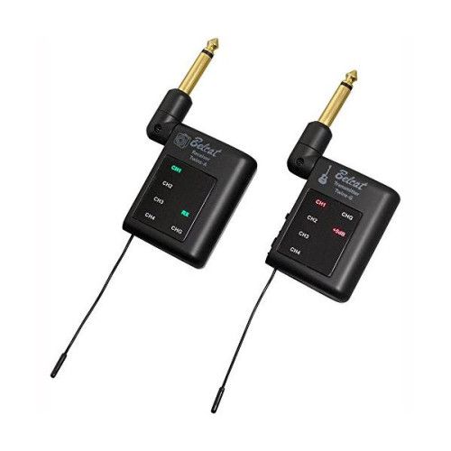 Belcat ベルキャット ギター ベース用 ワイヤレスシステム トランスミッター-レシーバー 充電式 TWINS G-A