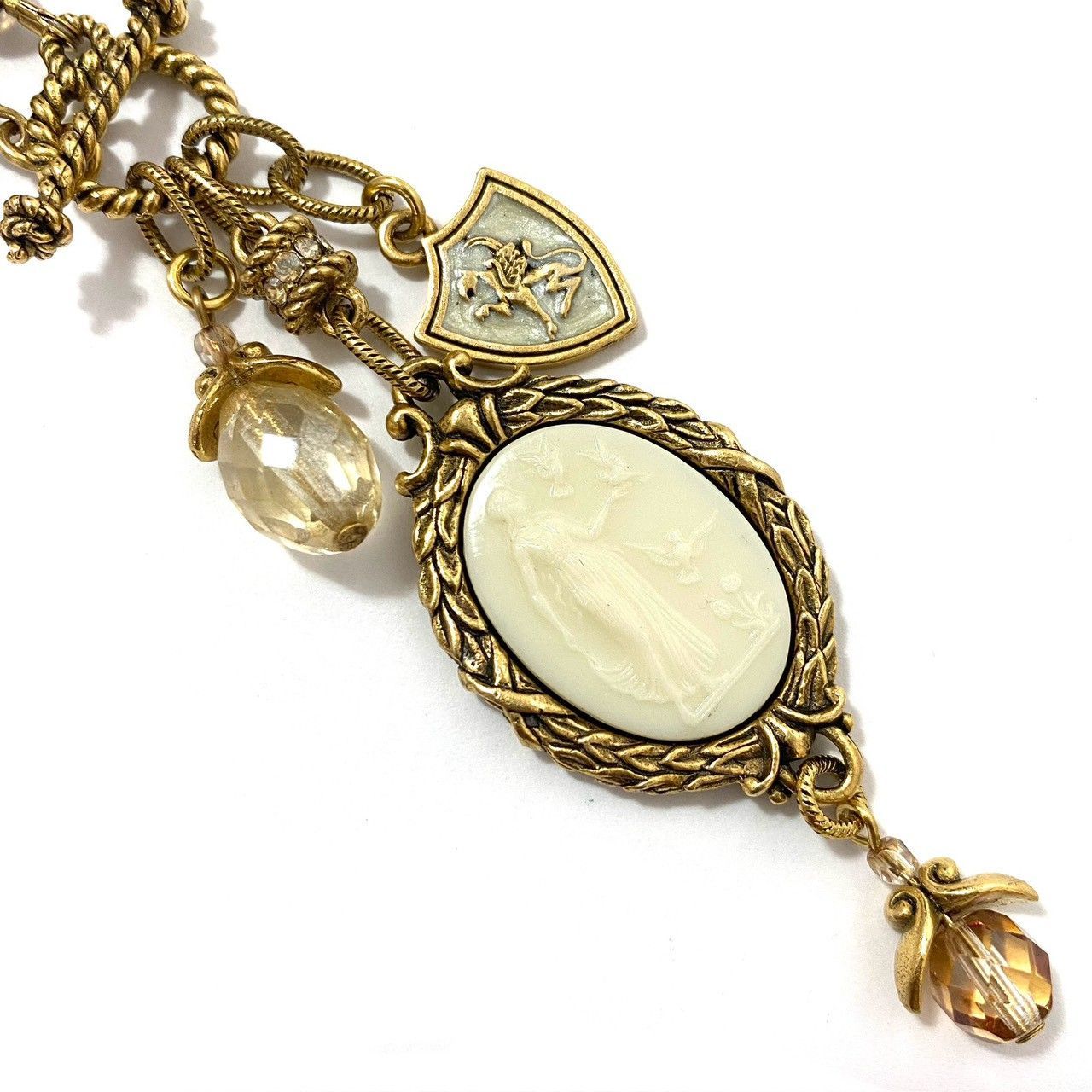 SU【ROBIN STEELE】淡水パール ネックレスゴールド/金カラー