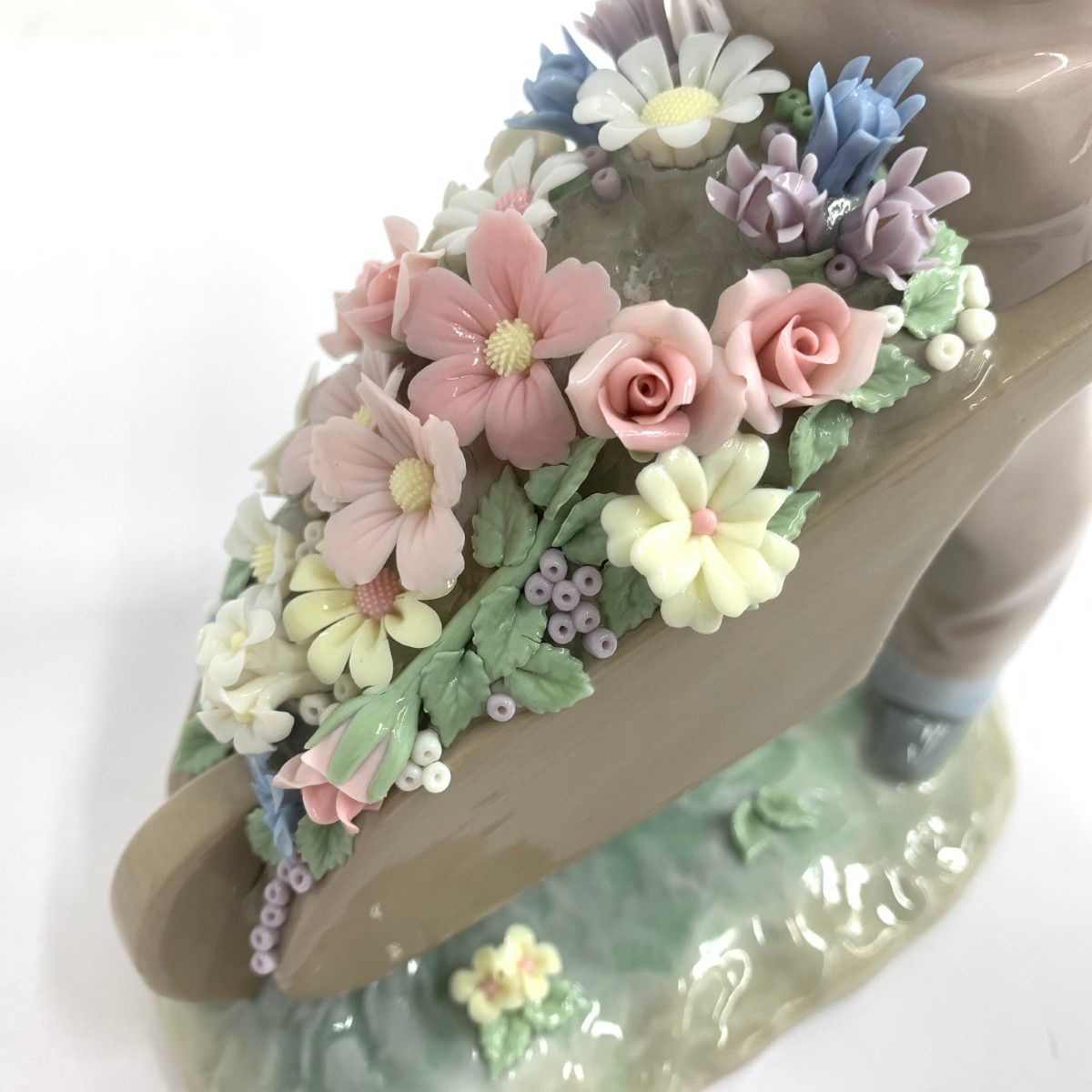 LLADRO リヤドロ 花車を押す少年 フィギュリン 1283 陶器 240001137573