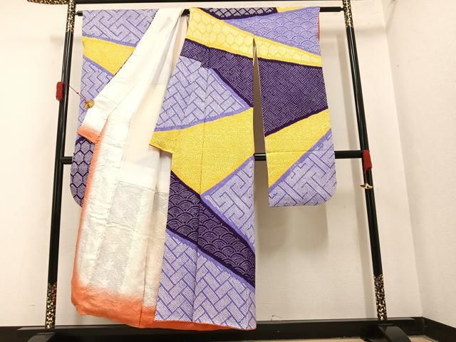 平和屋着物○豪華振袖 絞り 吉祥文 正絹 逸品 AAAY7919ph - メルカリ 