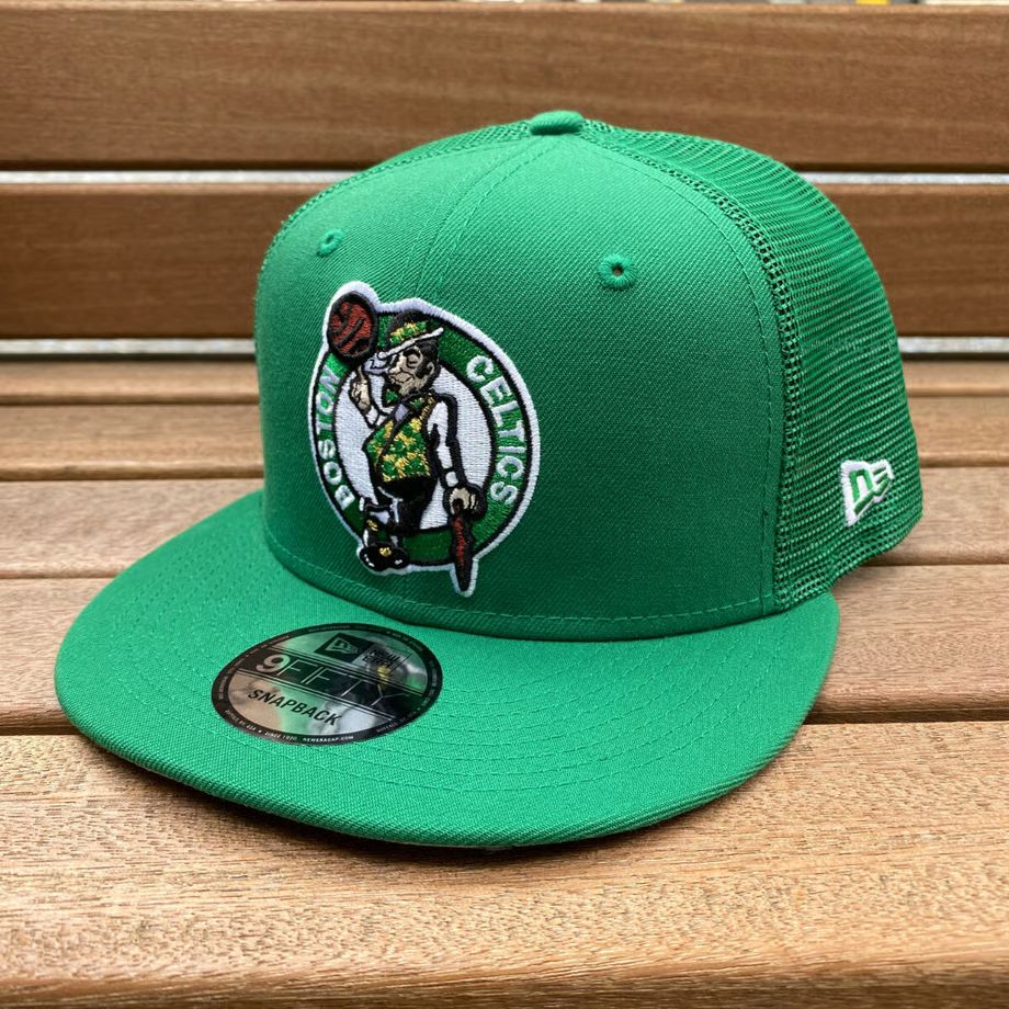 USAモデル 9FIFTY ニューエラ NBA セルティックス Celtics クラシック トラッカーキャップ