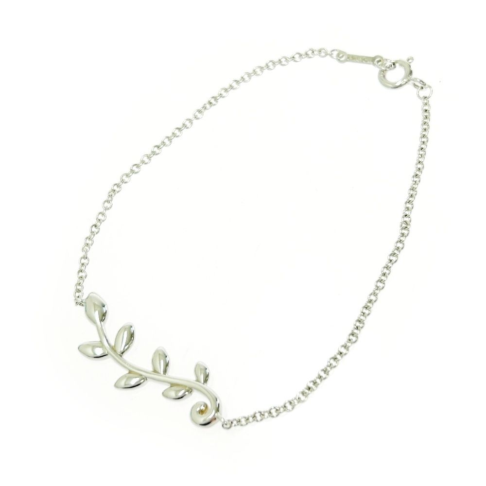 中古】【箱付き】 TIFFANY&Co. ティファニー シルバー オリーブ 中古】【箱付き】 TIFFANY&Co. ティファニー シルバー オリーブ