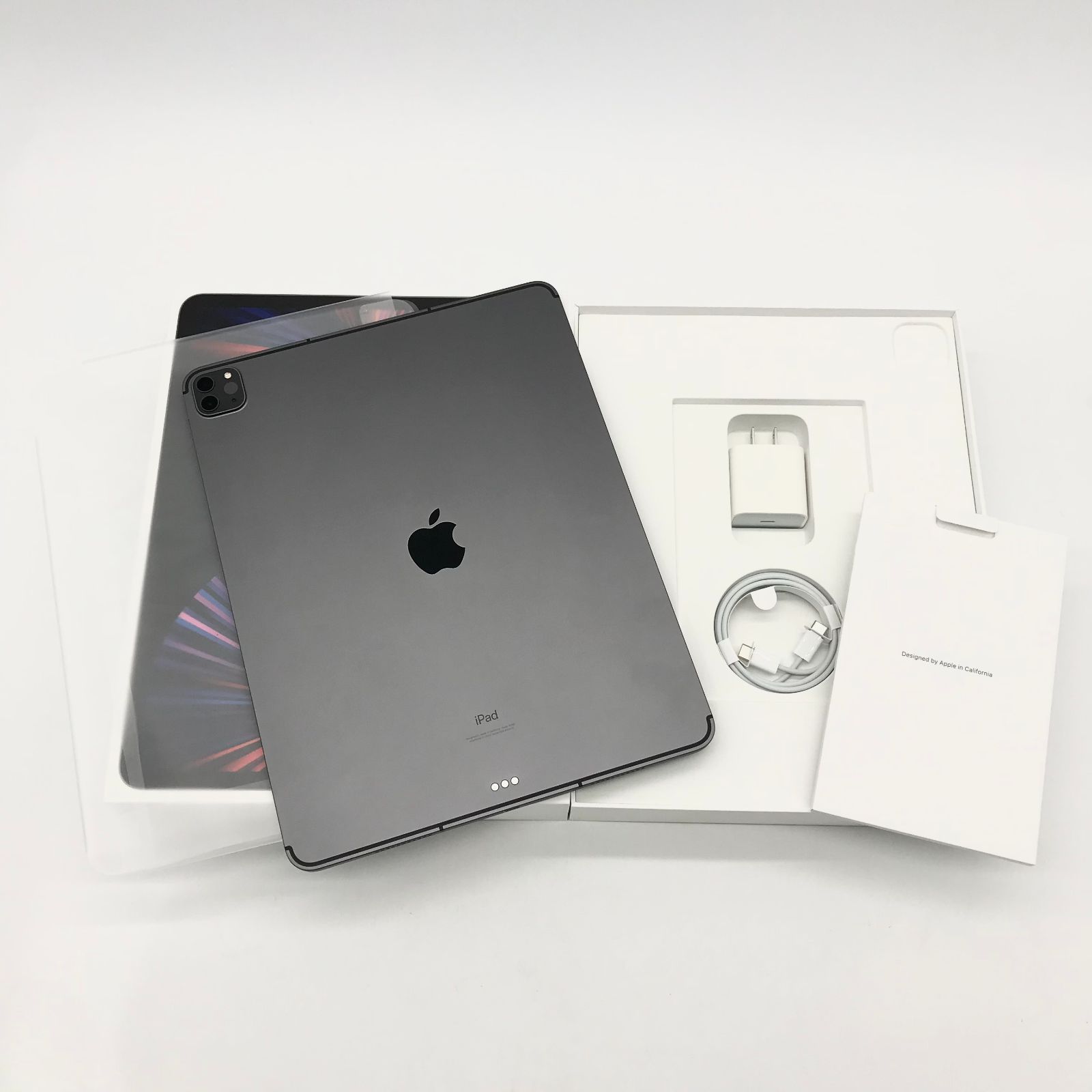 ▽【国内版SIMフリー】Apple iPad Pro 12.9インチ(第5世代) Cellular 256GB スペースグレイ MHR63J/A  S00211339807 - メルカリ