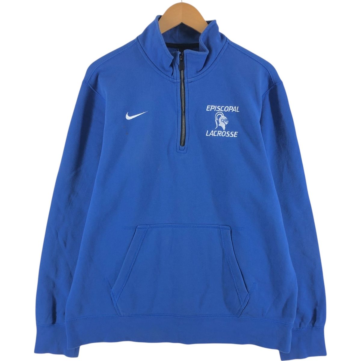 古着 ナイキ NIKE カレッジ ハーフジップスウェットシャツ トレーナー メンズL相当/eaa509451