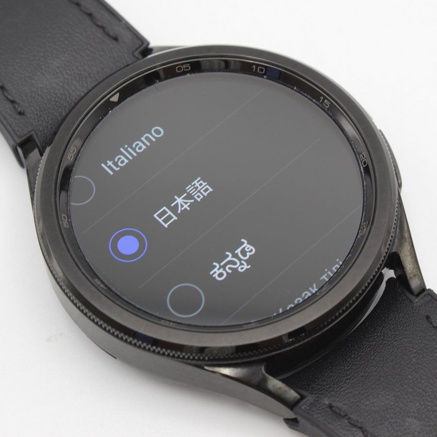 美品】SAMSUNG Galaxy Watch6 Classic 47mm SM-R960NZKAXJP ブラック  
