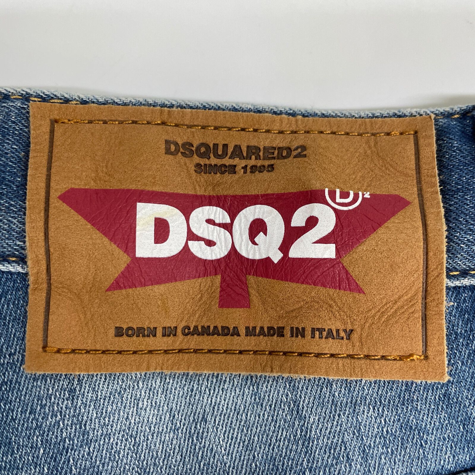 DSQUARED2 ディースクエアード 【美品/国内正規】S72LB0076 Cool girl jean ダメージ加工 ボタンフライ デニムパンツ/ 34