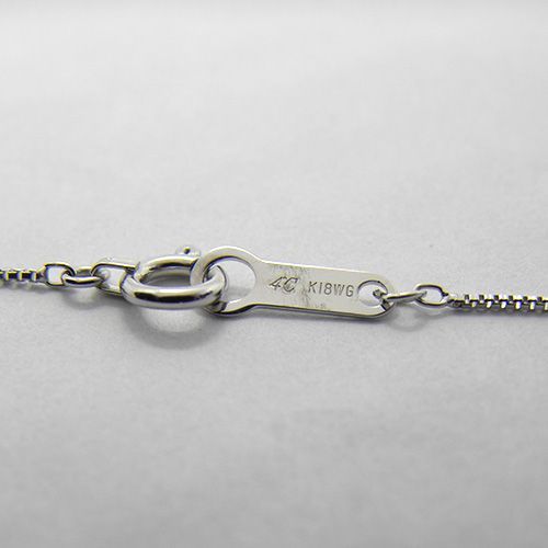 4℃ ヨンドシー　k18wg アンクレット 4℃ ヨンドシー k18wg アンクレット
