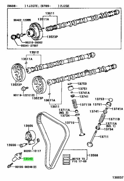 ○未使用 トヨタ JZX100 マーク2 クレスタ チェイサー 1JZ-GTE 純正