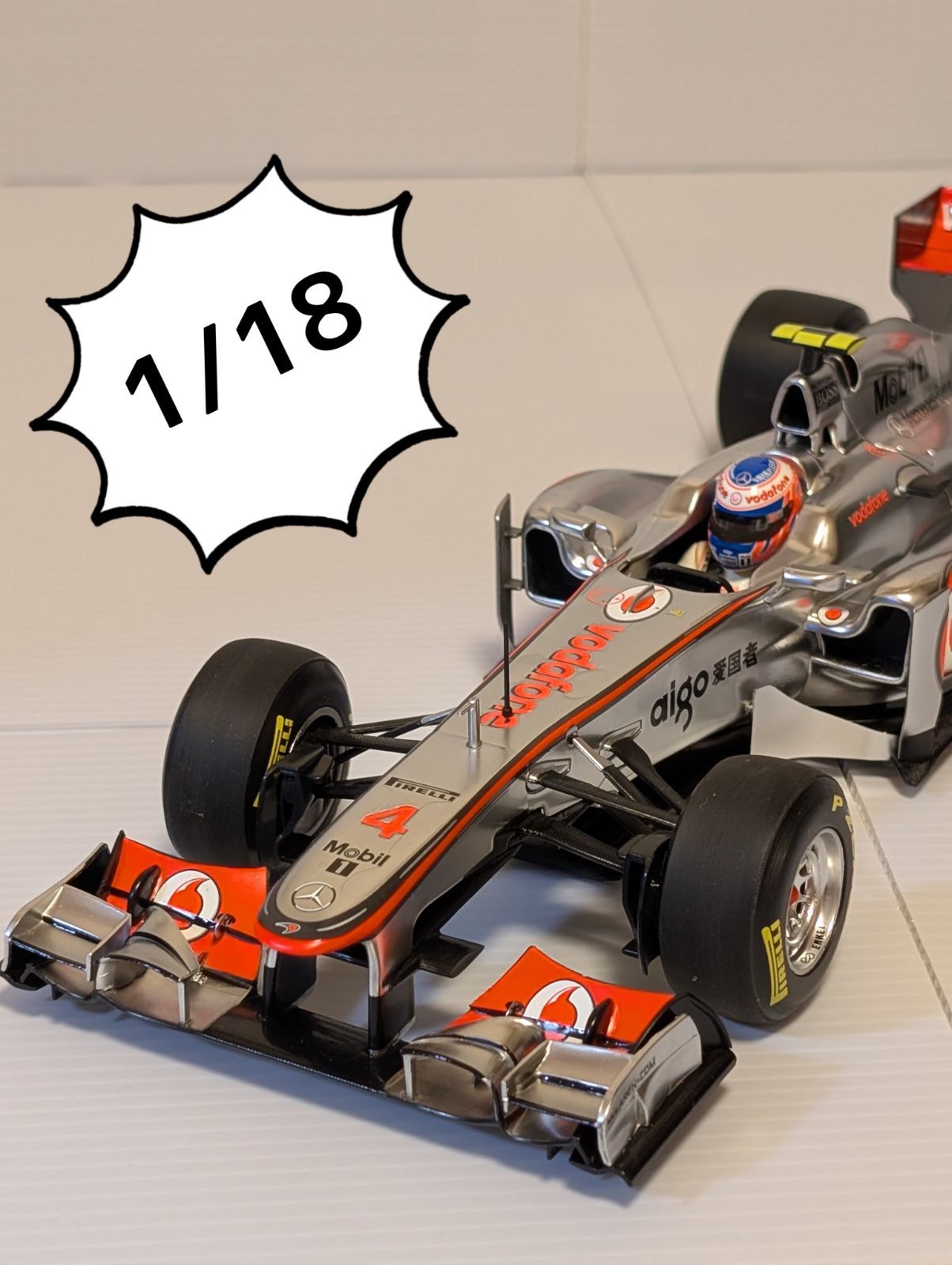 1/18 マクラーレン メルセデス MP4-29 J.バトン 2014 1⁄18 マクラーレン メルセデス MP4-29 J.バトン 2014 MINICHAMPS