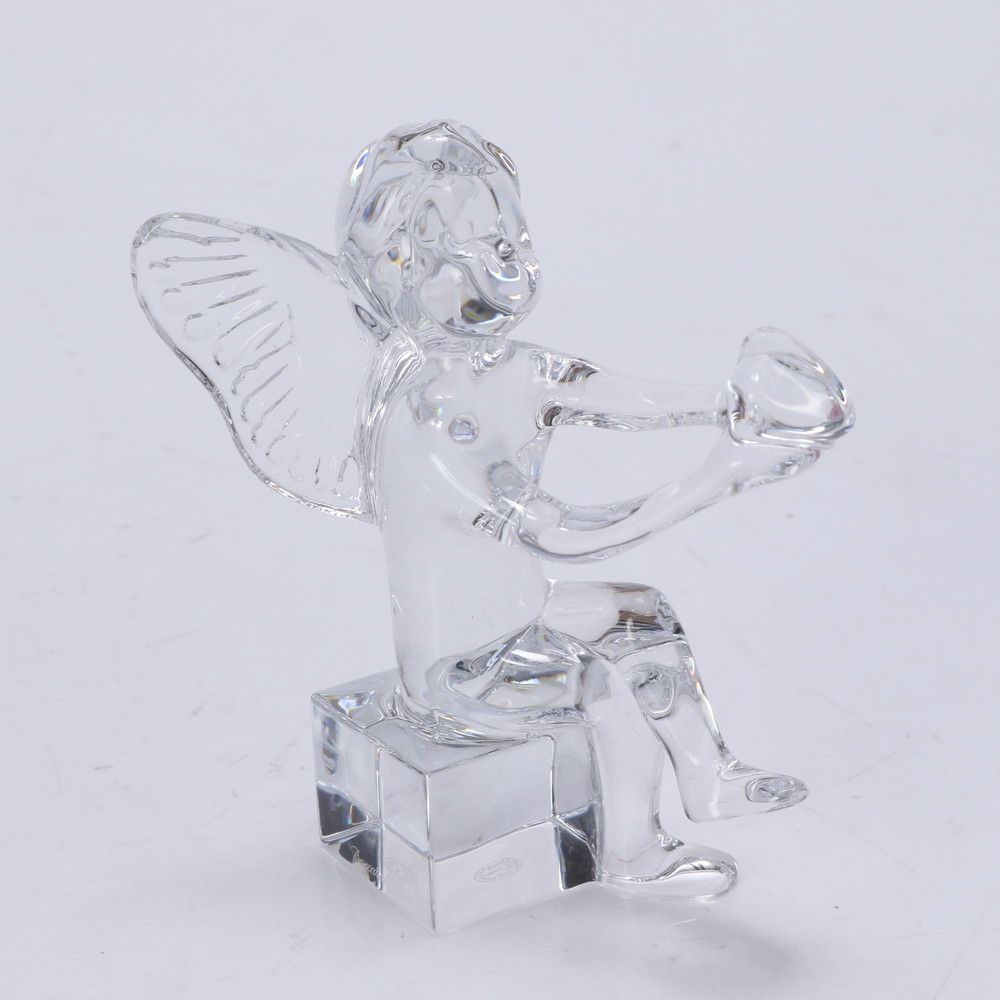 Baccarat バカラ アンジェロハート オブジェ 天使 クリスタル