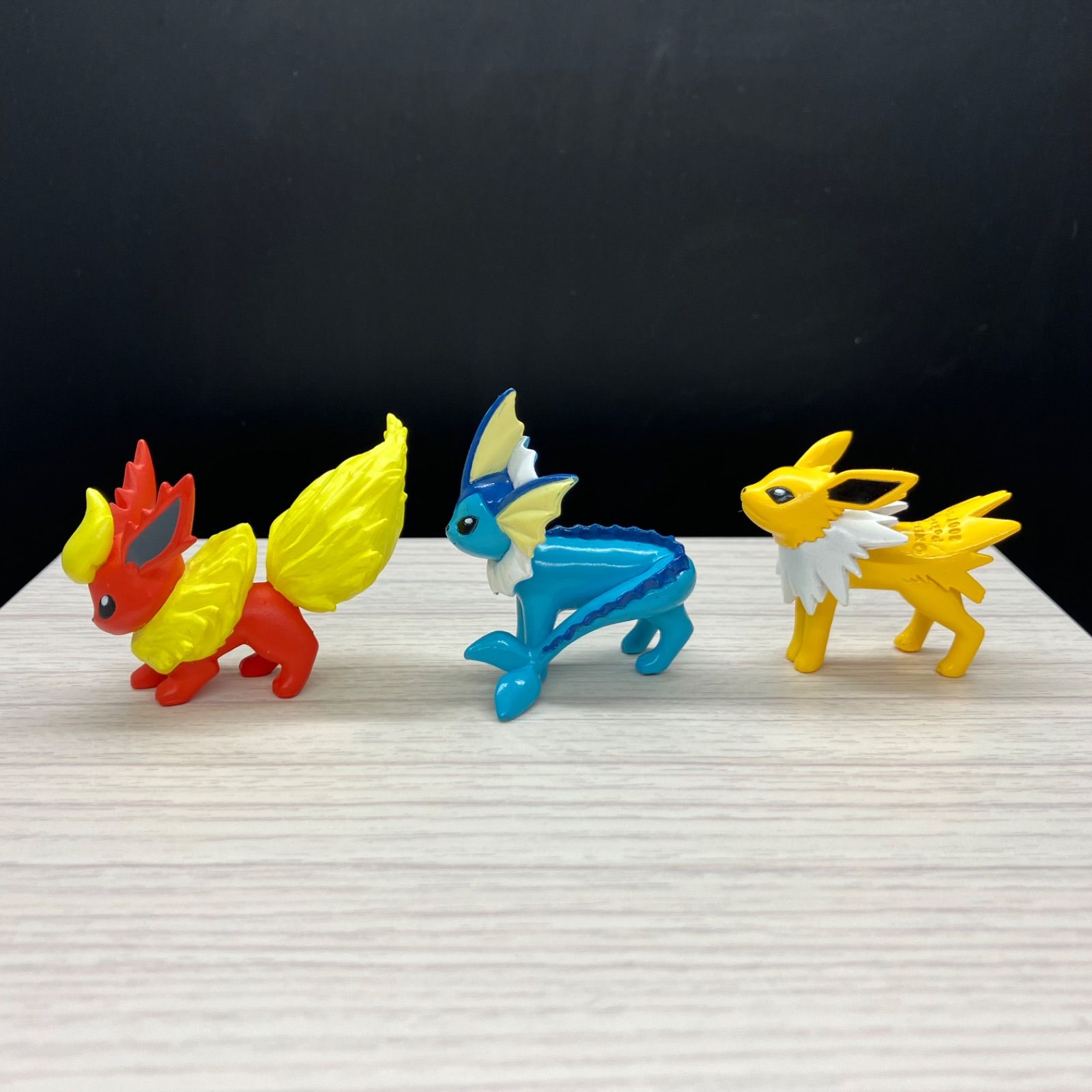 Funism ポケモン フィギュア シャワーズ　サンダース　ブースター 4個 Funism ポケモン フィギュア シャワーズ サンダース ブースター