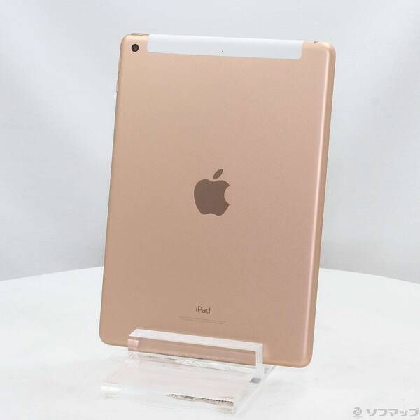 〔 品〕 iPad 第6世代 128GB ゴールド MRM22J A docomoロック解除SIMフリー 349