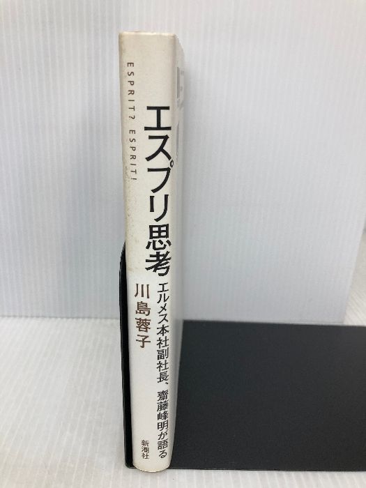 帯付き！川島 蓉子　エスプリ思考: エルメス本社副社長、齋藤峰明が語る エスプリ思考―エルメス本社副社長、齋藤峰明が語る―』 川島蓉子