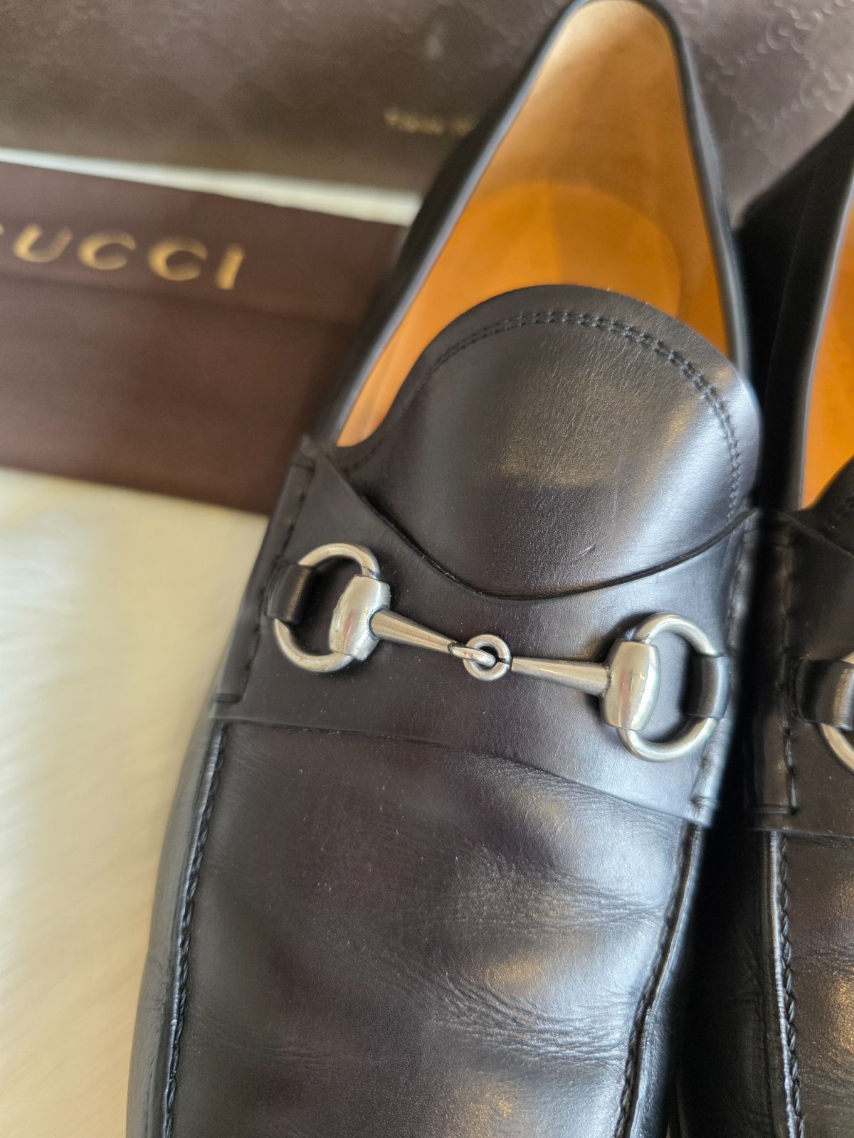 美品　GUCCI グッチ　ホースビットローファー　41 ブラック　シルバー金具 楽天市場】【靴】GUCCI グッチ ホースビット ローファー レザー
