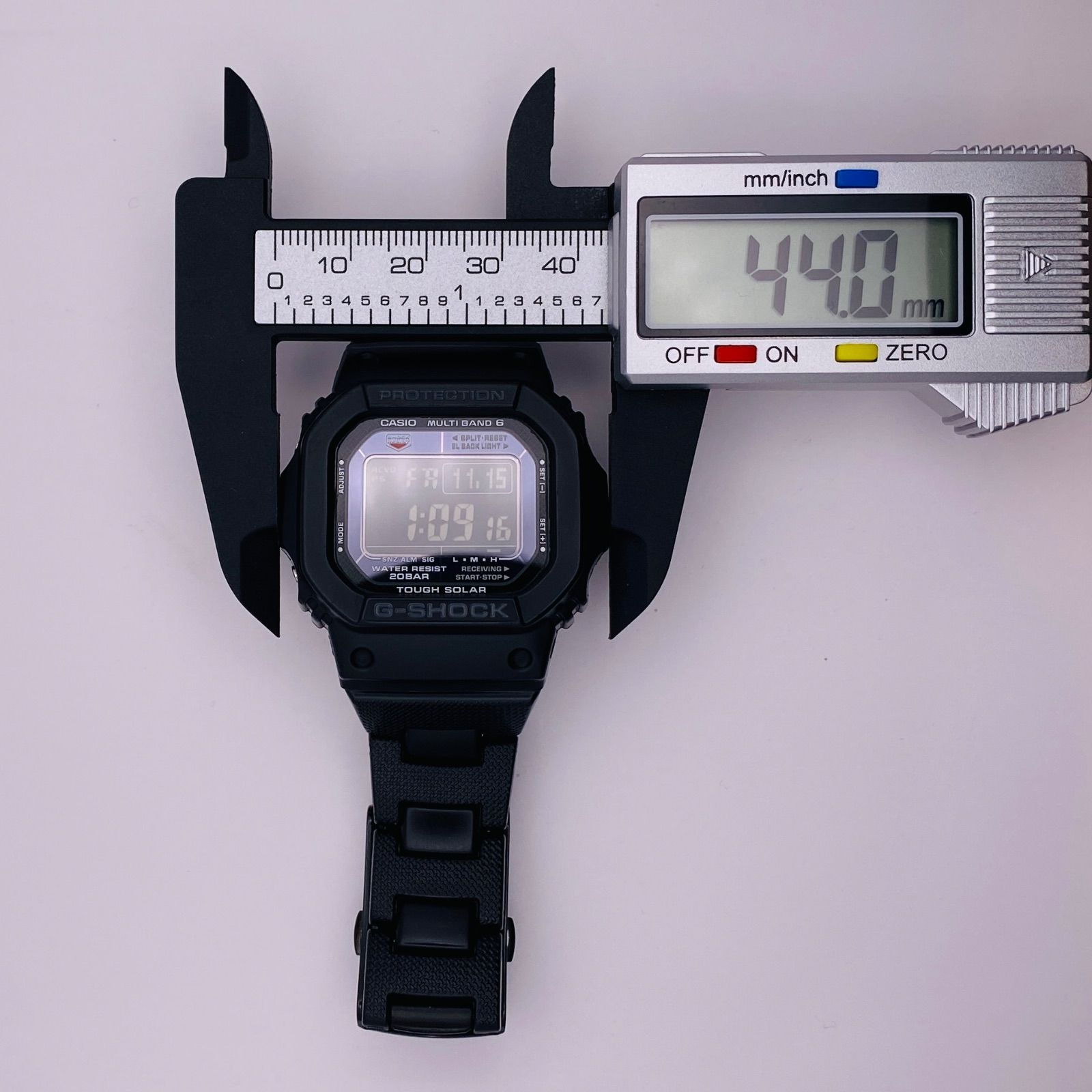 T324）美品 稼動品 CASIO カシオ G-SHOCK 電波ソーラー GW-M5610BC-1JF 