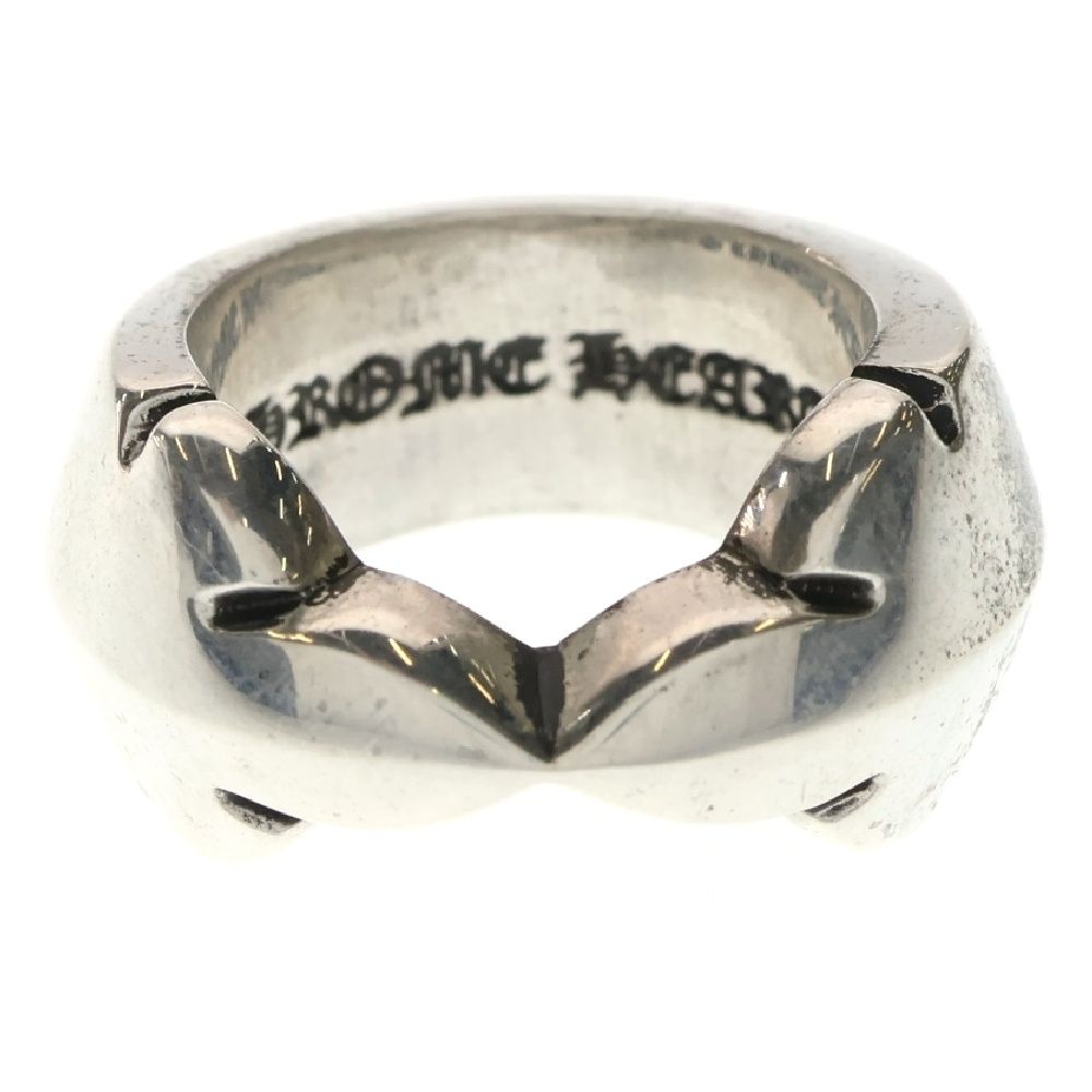 CHROME HEARTS (クロムハーツ) ダブルフレアニーリング シルバー