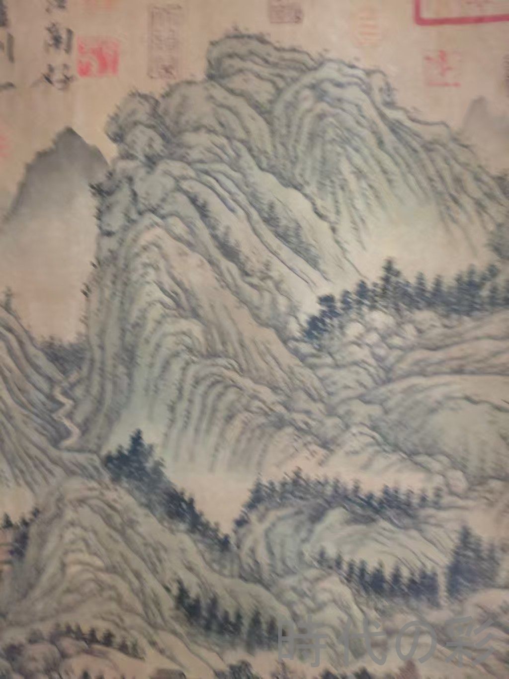 ①中国色絵双耳四方瓶唐子花鳥図 雍正御製銘②中国色絵双耳四方瓶花