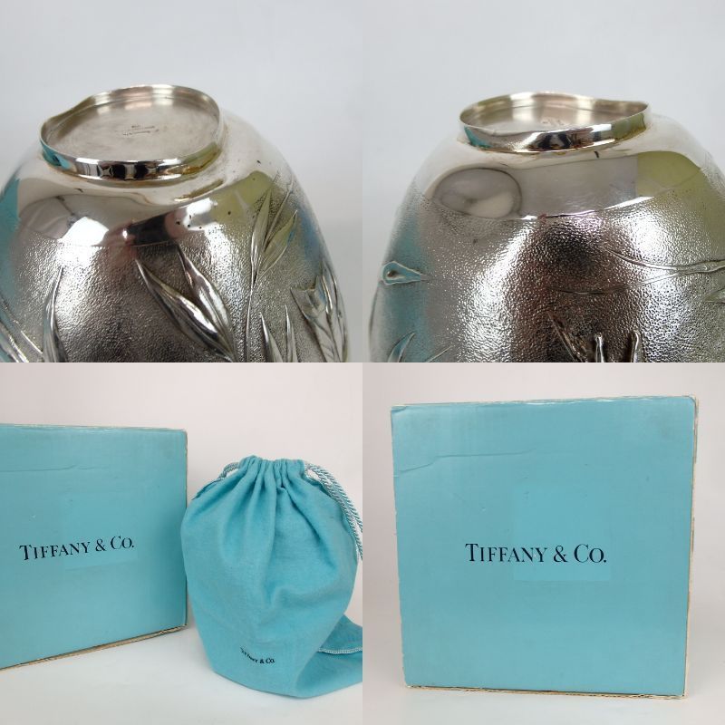 ヴィンテージ 激レア Tiffany&Co. ティファニー 花瓶 SV925 ヴィンテージ 激レア Tiffany&Co. ティファニー 花瓶 SV925