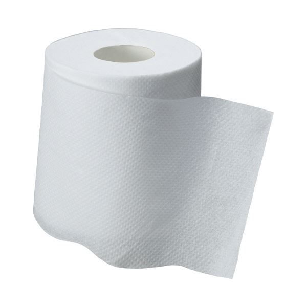 TANOSEEリサイクルトイレットペーパー ダブル 芯あり 30 m 216ロール 12ロール