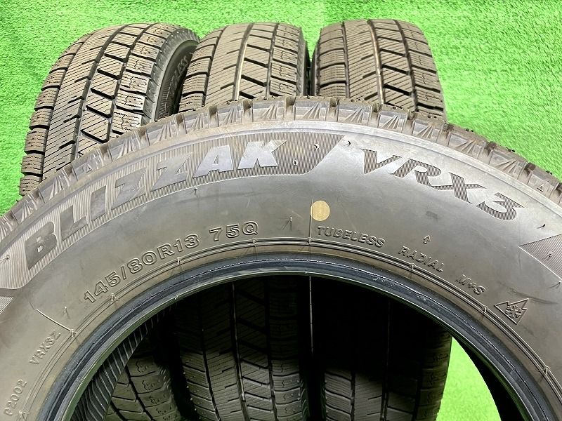 BRIDGESTONE スタッドレス ブリヂストン ブリザックVRX3 145