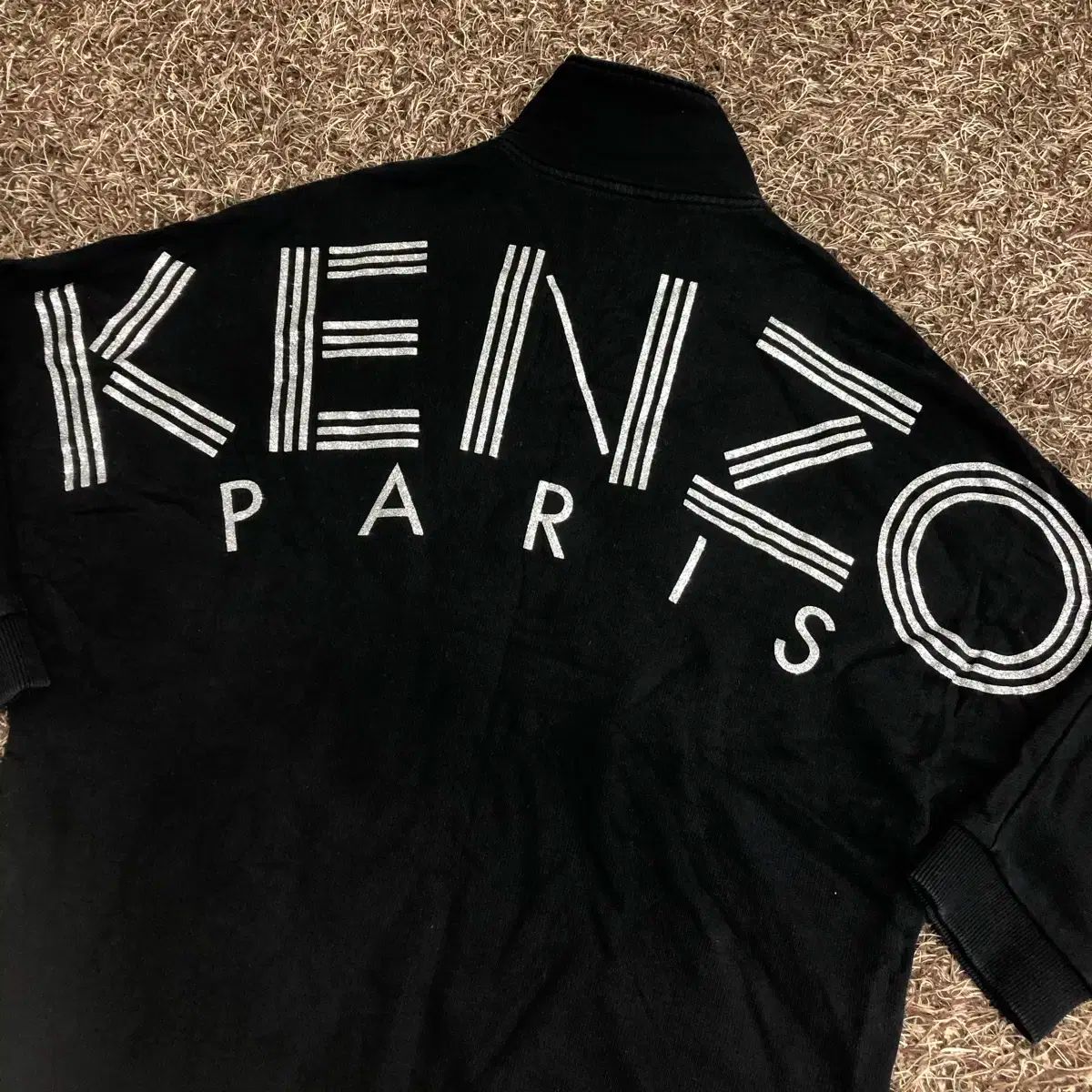 XS KENZO ケンゾー レディース バックロゴ オーバーサイズ ツーウェイ KARA カラ スウェットシャツ