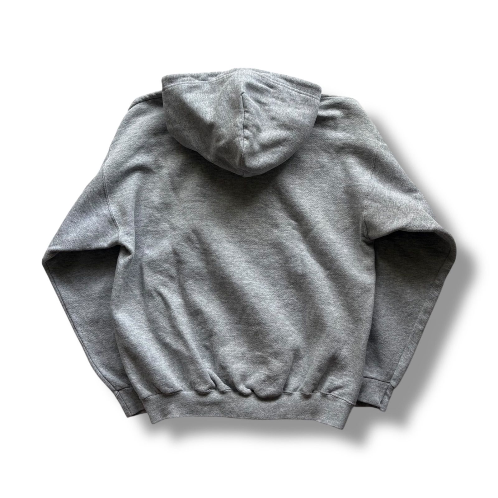 Reebok - USA アメリカ購入　百貨店　リーボック パーカー　グレー Reebok/リーボック 別注ダブルロゴ刺繍/プリント ビッグ