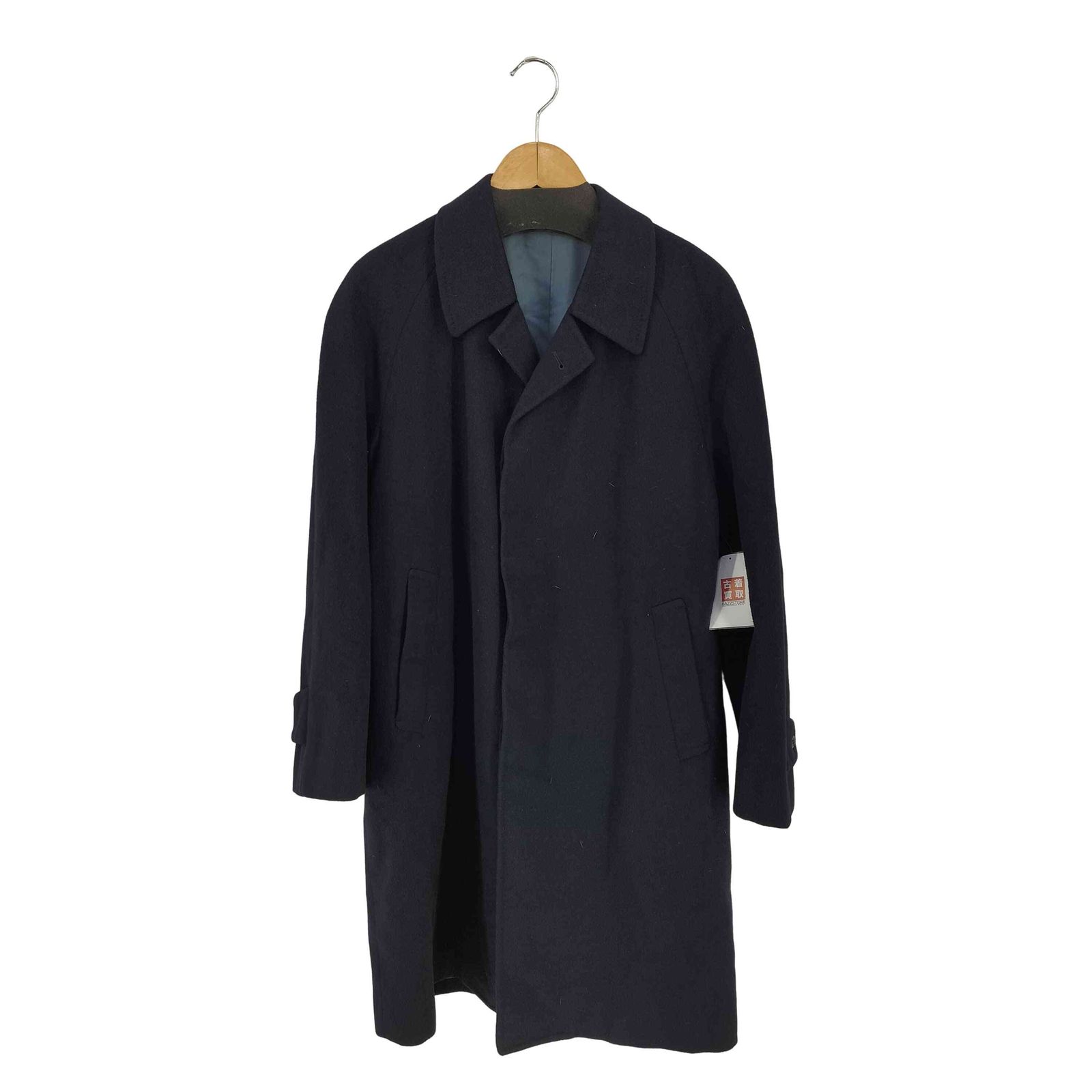 ユーズドフルギ USED古着 WOOLWXPO HENRY POOLE メルトン ステンカラーコート メンズ 表記無 