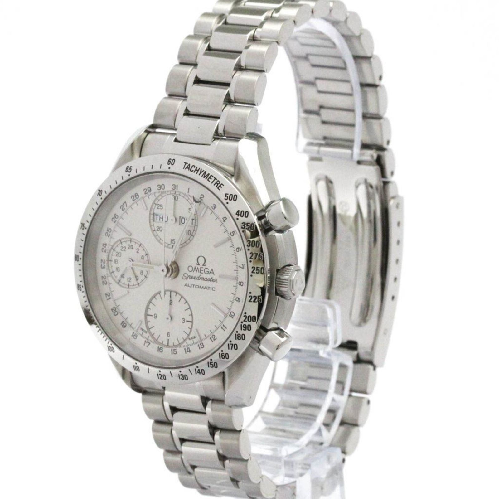 オメガ OMEGA スピードマスター トリプルカレンダー ステンレススチール 自動巻き メンズ 時計 3521 30 外装仕上げ済み