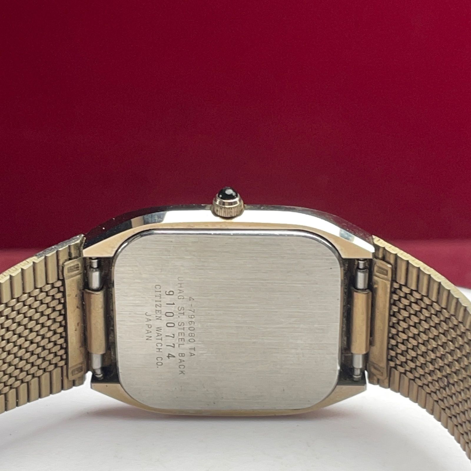 未使用 高級 90s CITIZEN EXCEED 日本製 説明書付 腕時計 1989年製 CITIZEN EXCEED 超硬ベゼル 純正SSブレス 日本製 - メルカリ