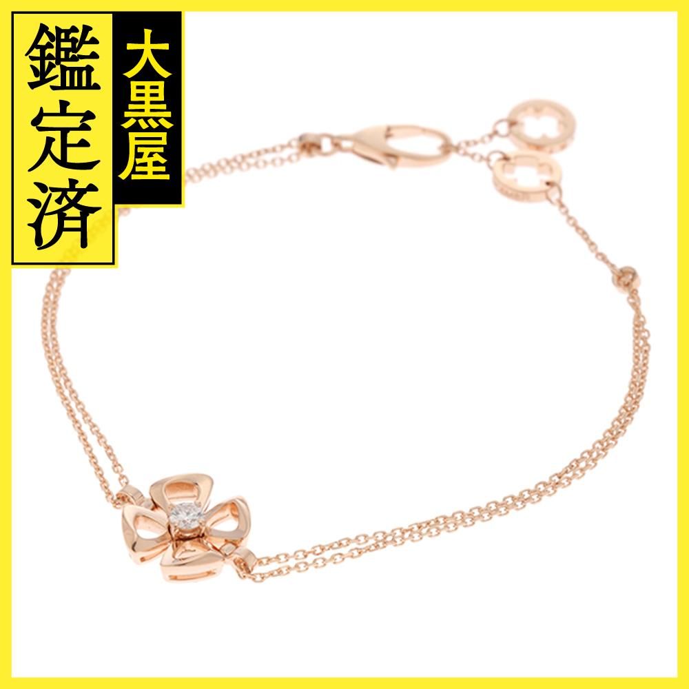 BVLGARI ブルガリ ブレスレット フィオレヴァーブレスレット PG D 4.0g ...