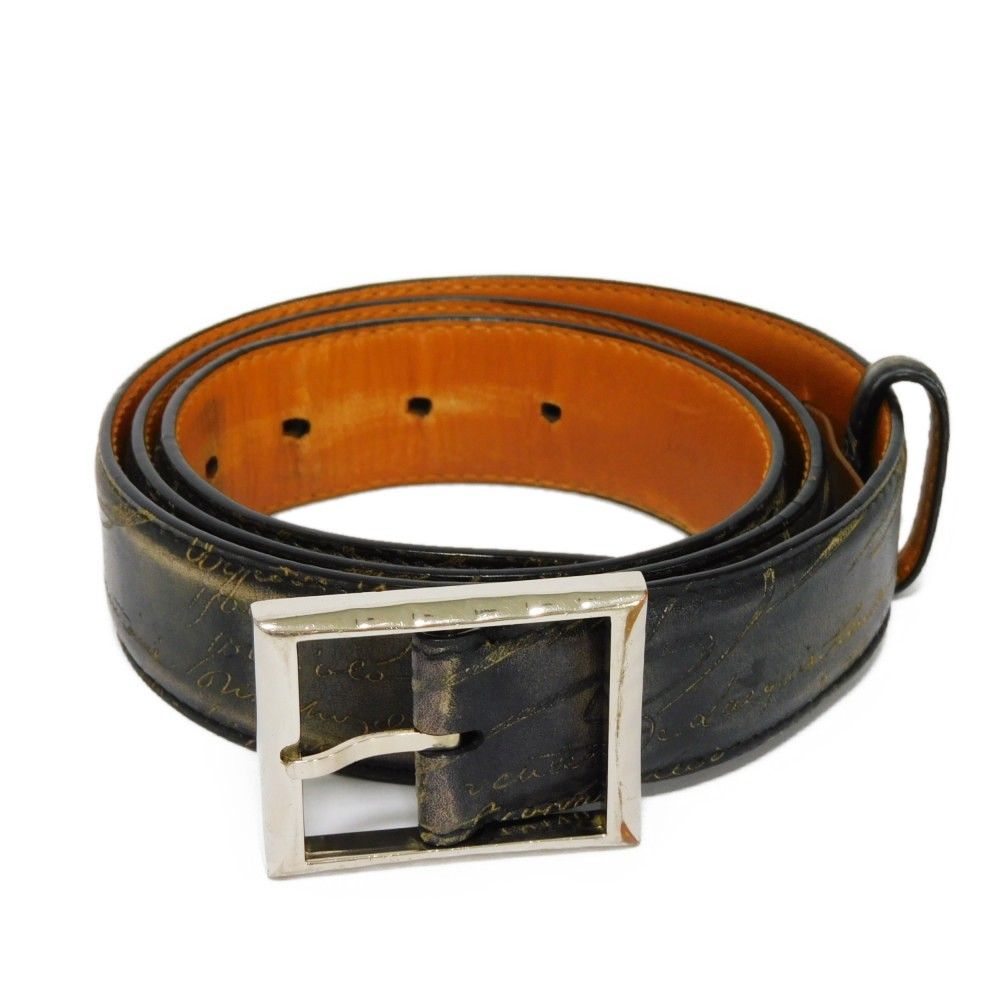 ベルルッティ クラシック レザー 35MM 96/36 ブラック たかし  