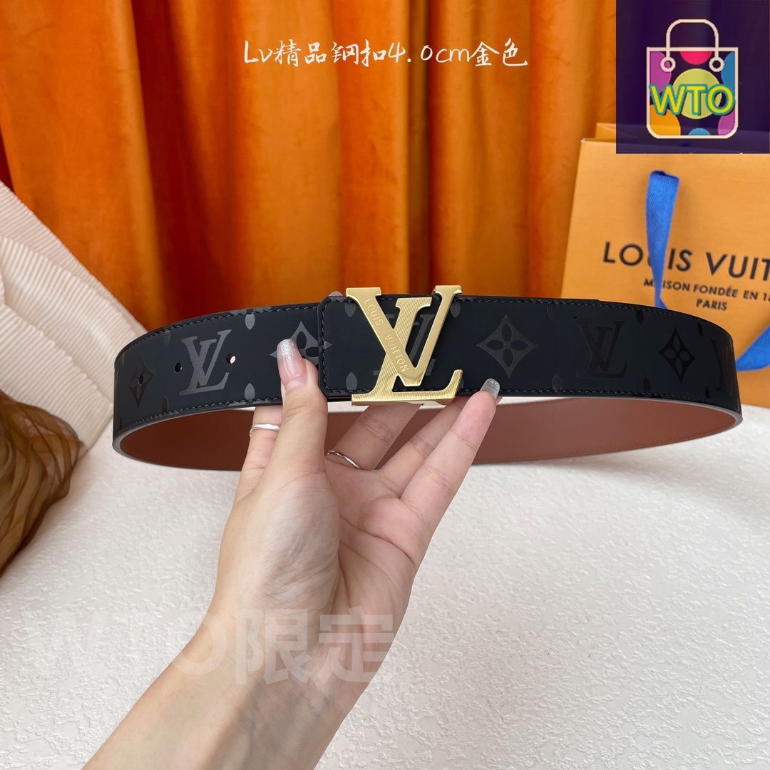 今日特価】Louis Vuitton ルイヴィトン レザーベルト - メルカリ