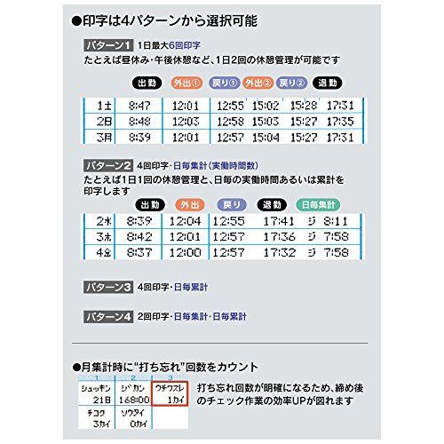 マックス インクリボン タイムレコーダー用 黒赤 ER-IR102 - モノモノ