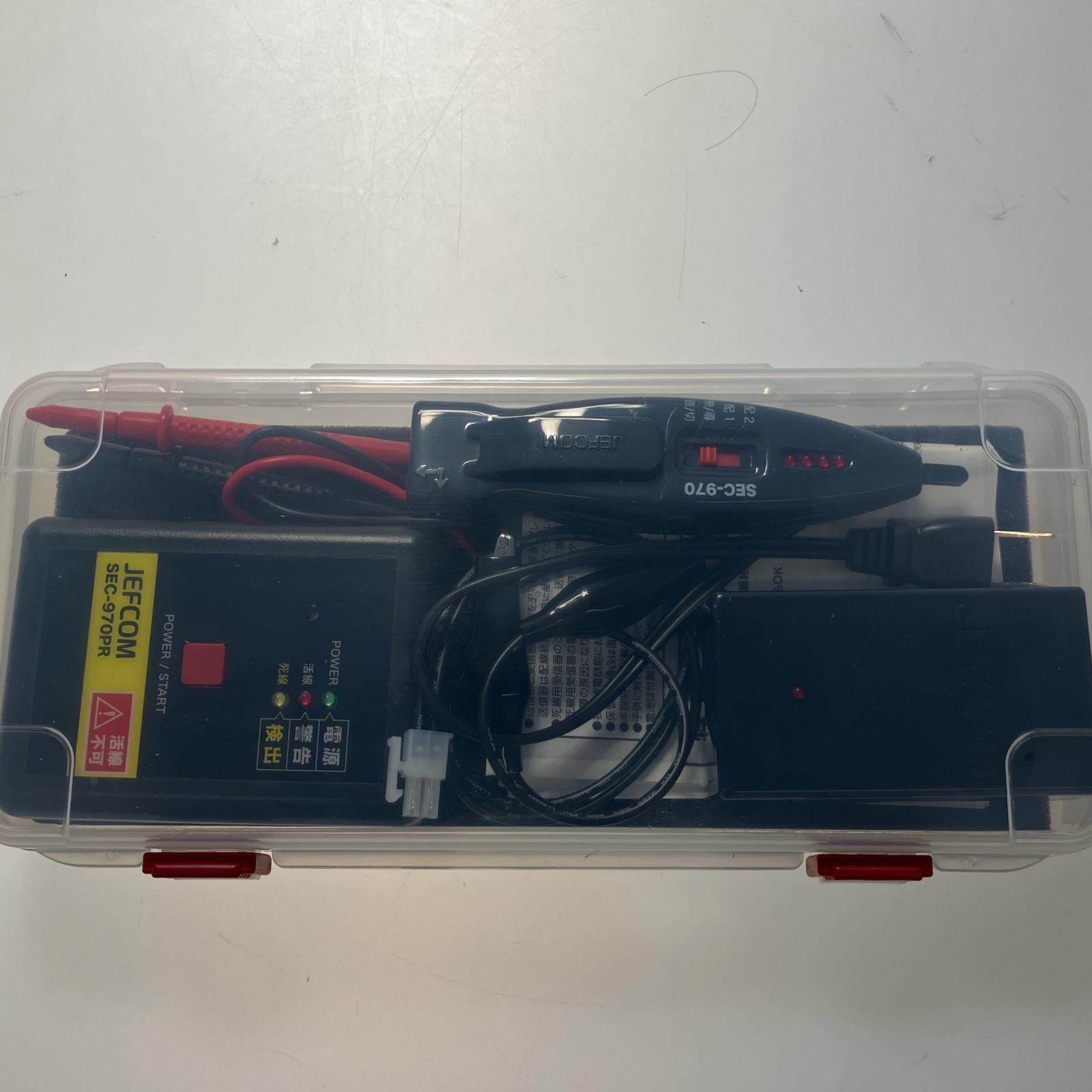 △△JEFCOM ブレーカー配線チェッカー SEC-970