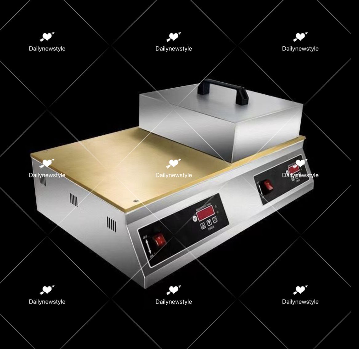人気推薦◆メーカーワッフルメーカーどら焼き機製品肥厚純銅グリドルマフィンメーカー